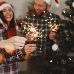 novogodisnje prskalice i jelka