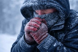 Šal kapa kapuljača hladnoća sneg